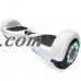 XtremepowerUS 6.5" Self Balancing Hoverboard Scooter w/ Bluetooth Speaker White   570009745